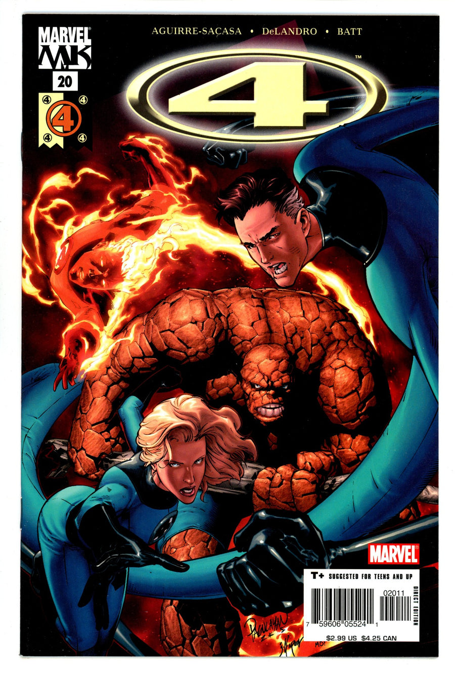 Marvel Knights 4 20 High Grade (2005) 