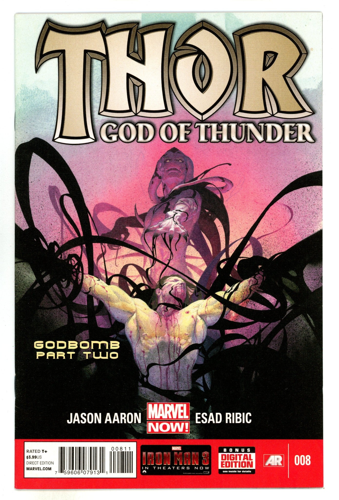 Thor: God of Thunder  8  VF+ (8.5)  (2013)  