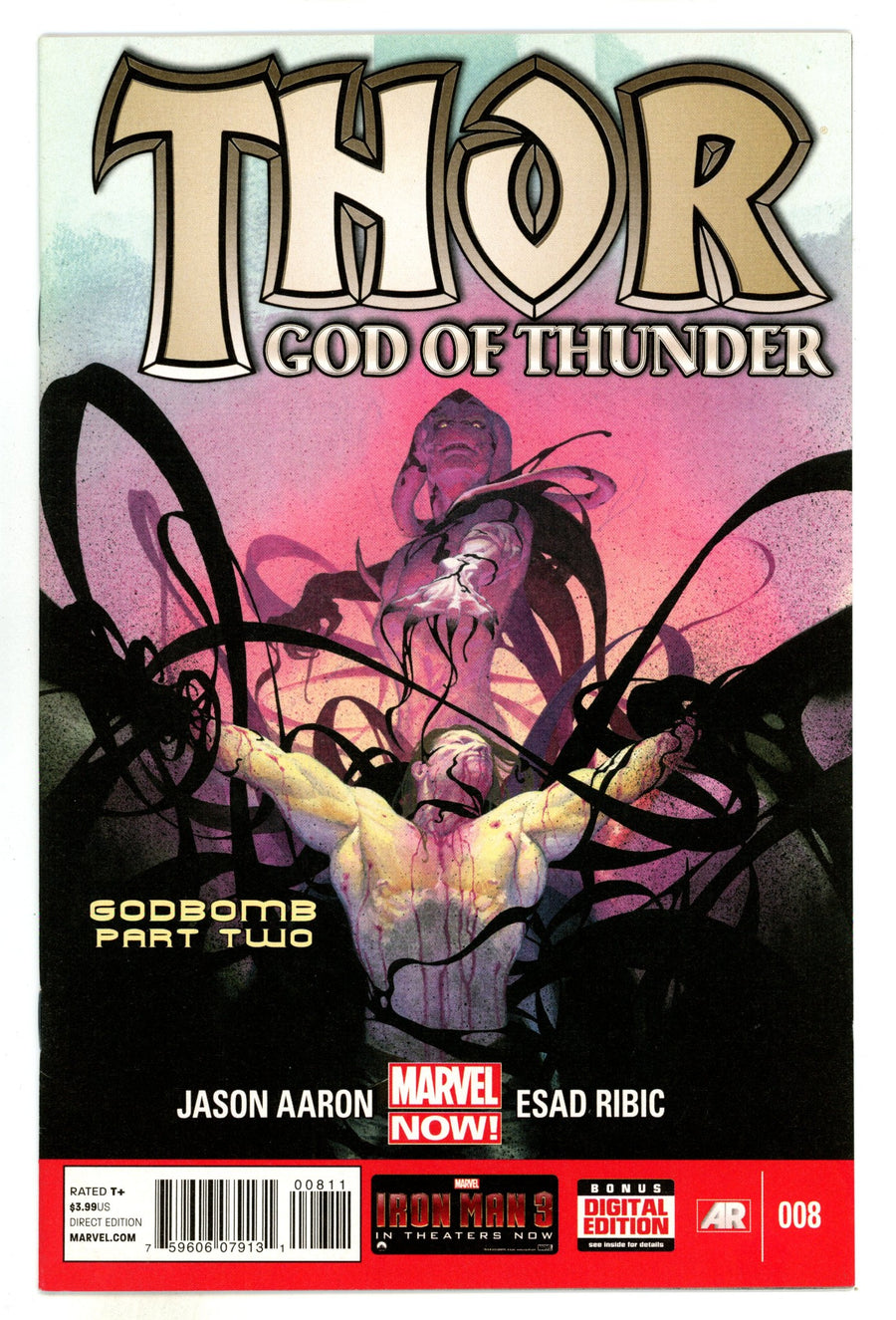 Thor: God of Thunder  8  VF+ (8.5)  (2013)  