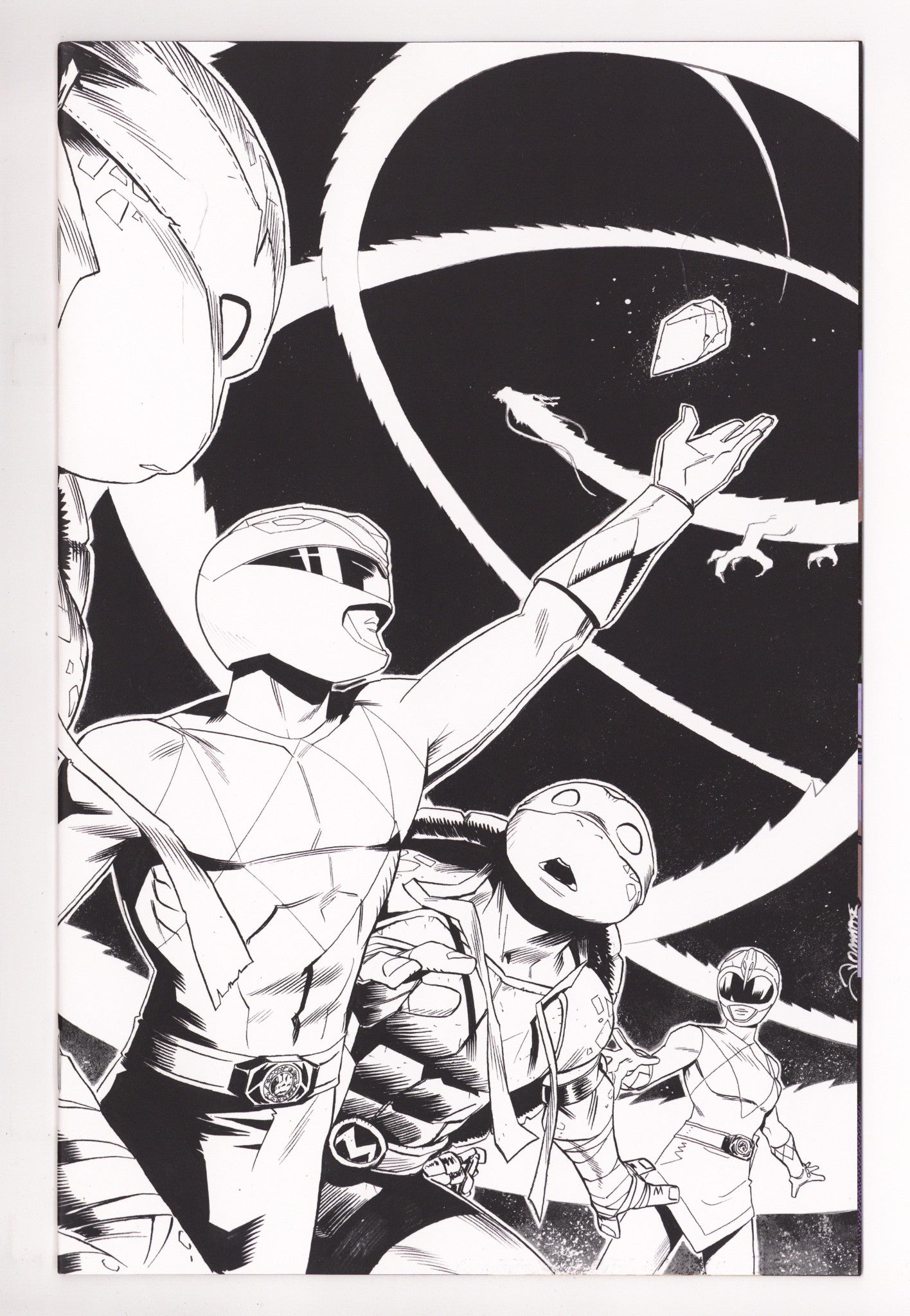 Mighty Morphin Power Rangers/Teenage Mutant Ninja Turtles III  4 Zonno  Virgin Incentive NM   (2026)