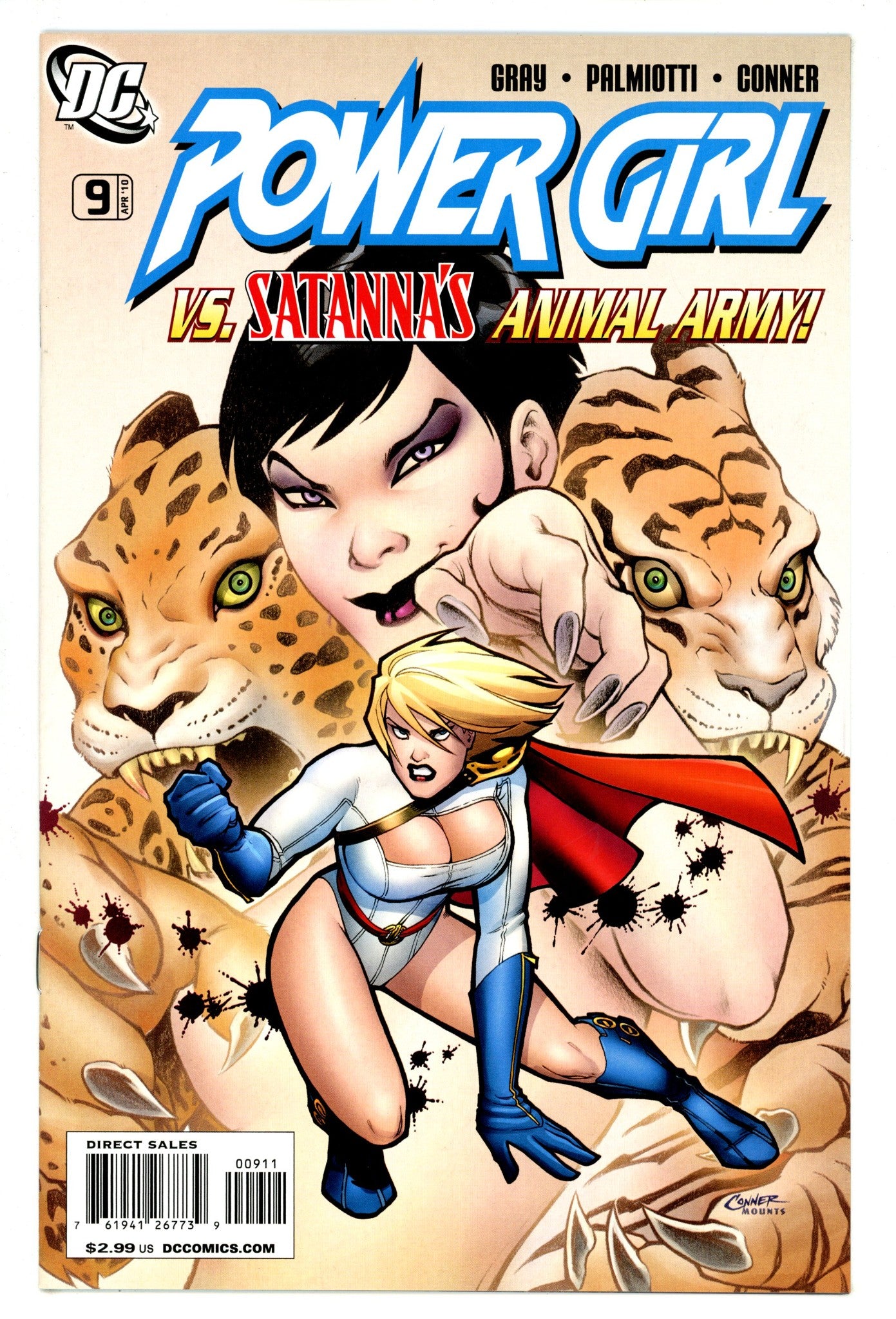 Power Girl Vol 2 9 NM- (9.2) (2010) 
