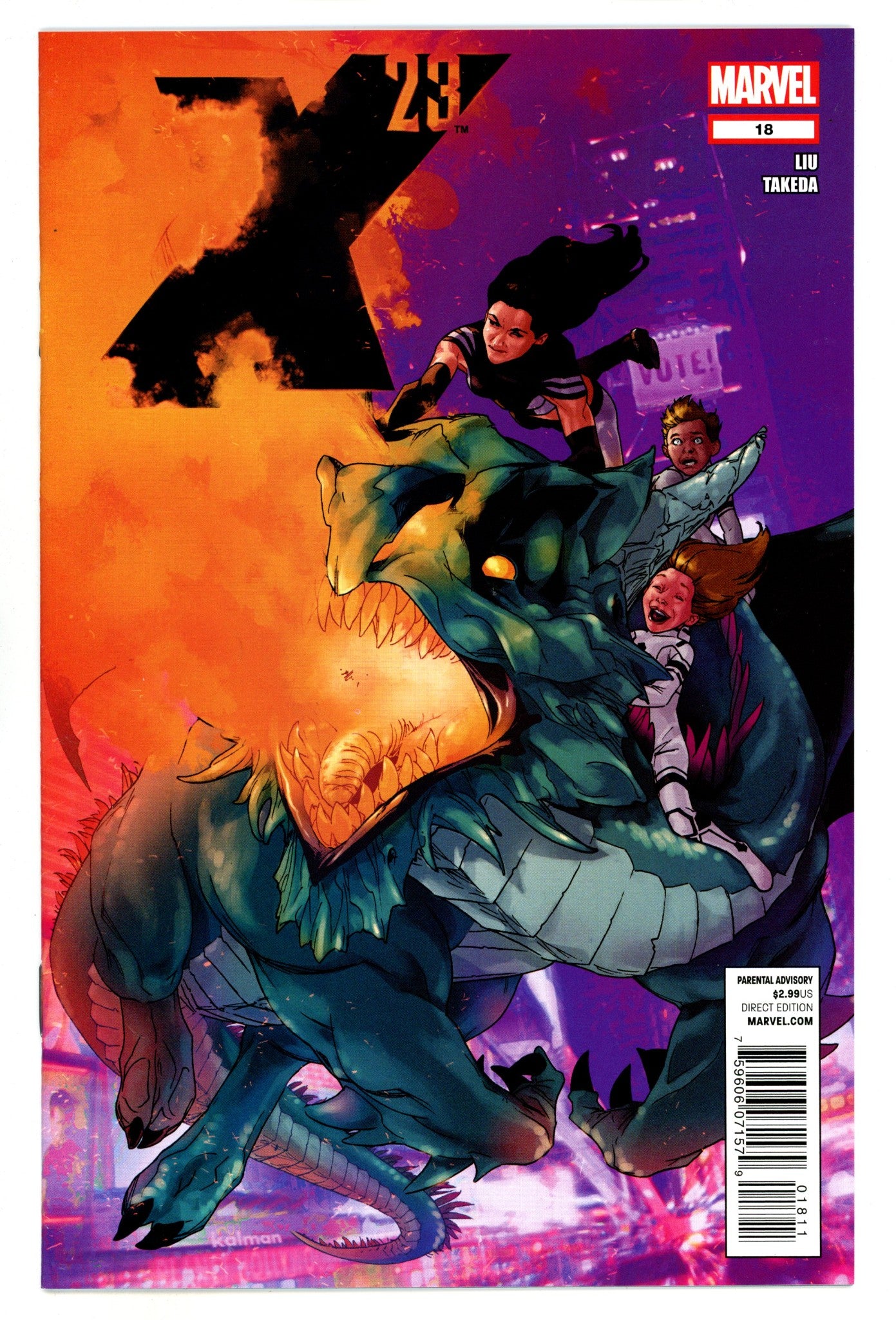 X-23 Vol 3 18 High Grade (2012) 