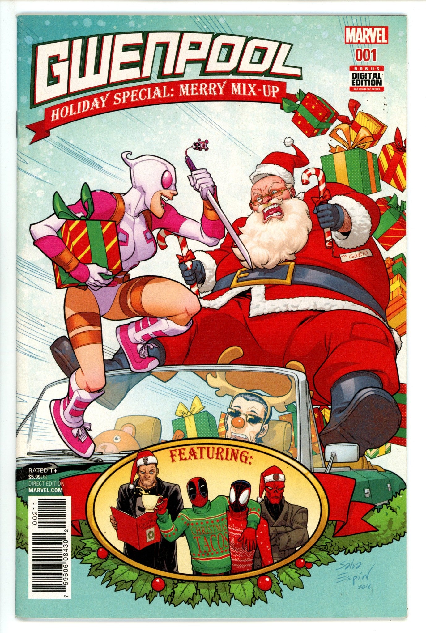 Gwenpool Holiday Special Merry Mix Up 1 (2017)