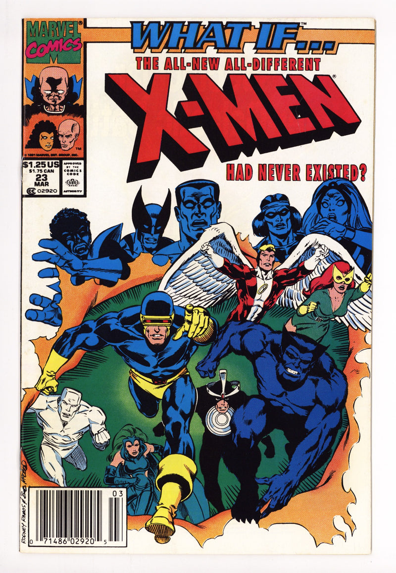 What If...? Vol 1 23 High Grade (1991) Newsstand 