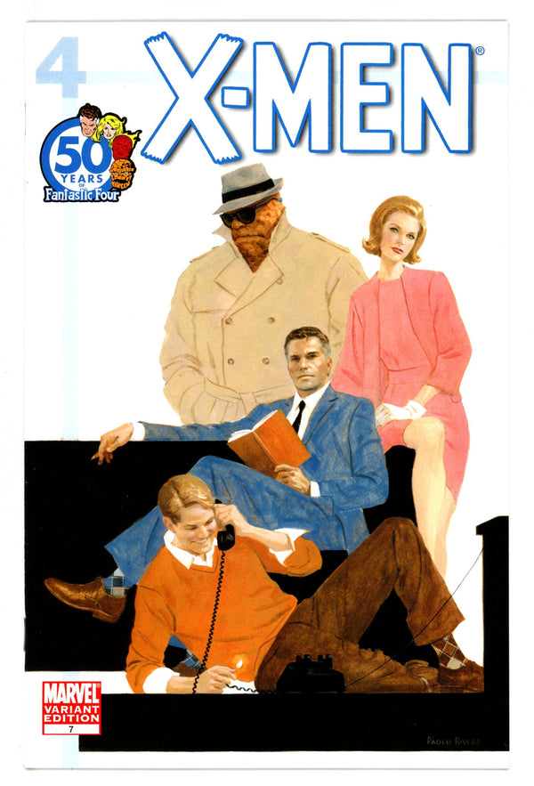 X-Men Vol 2 7 NM- (9.2) (2011) Rivera Variant