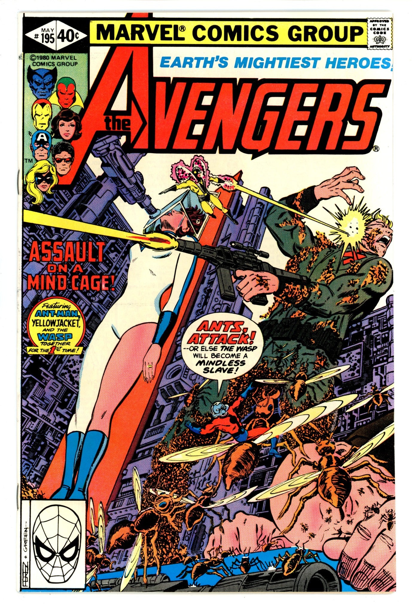 The Avengers Vol 1 195 VF (8.0) (1980) 