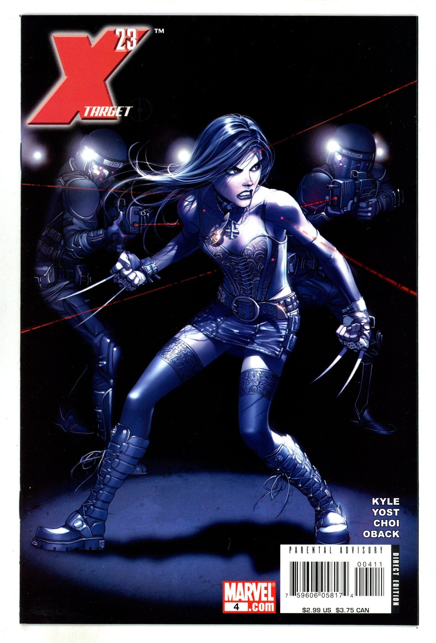 X-23: Target X 4 High Grade (2007) 