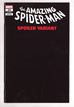 The Amazing Spider-Man Vol 7 26 (920)  High Grade   (2023) Spoiler     Variant