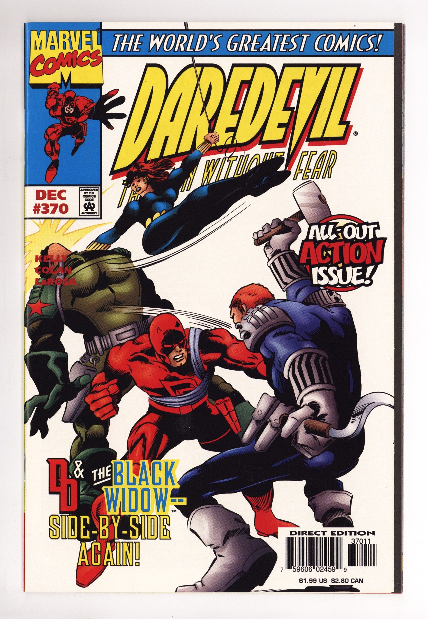 Daredevil Vol 1 370 High Grade (1997) 