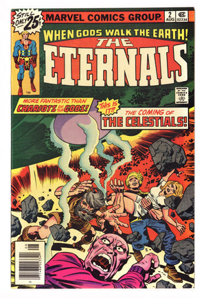 The Eternals Vol 1 2 NM- (9.2) (1976) 