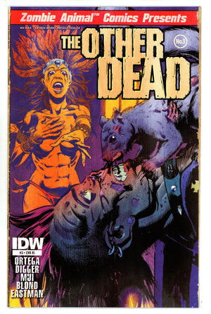 The Other Dead 3 Mid Grade (2013) White Incentive Variant