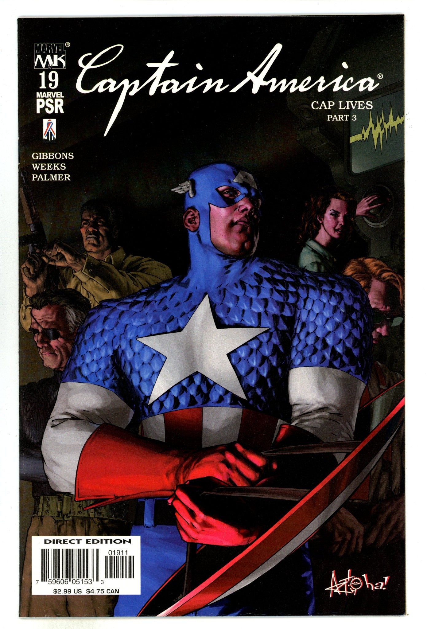 Captain America Vol 4 19 High Grade (2003) 