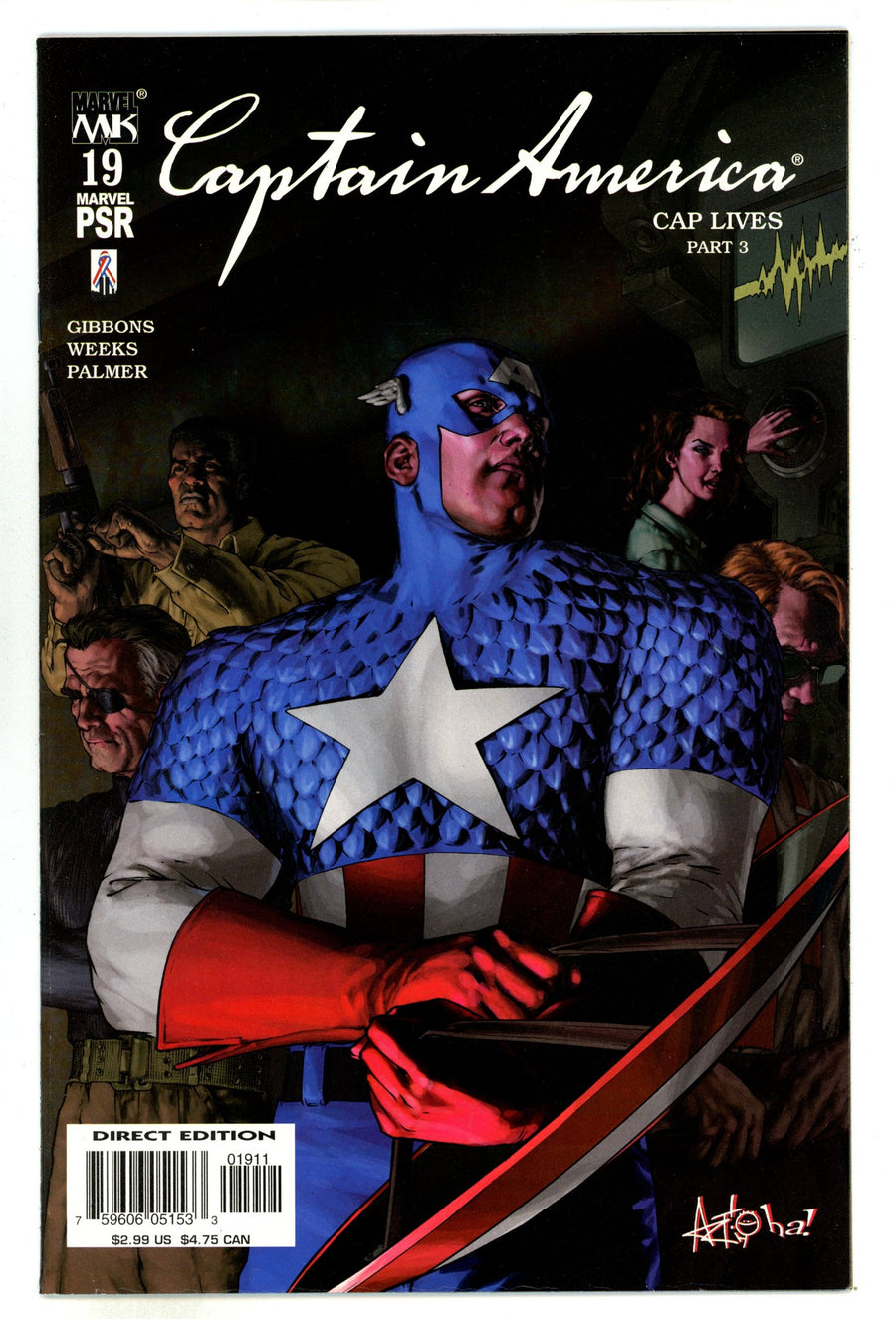 Captain America Vol 4 19 High Grade (2003) 