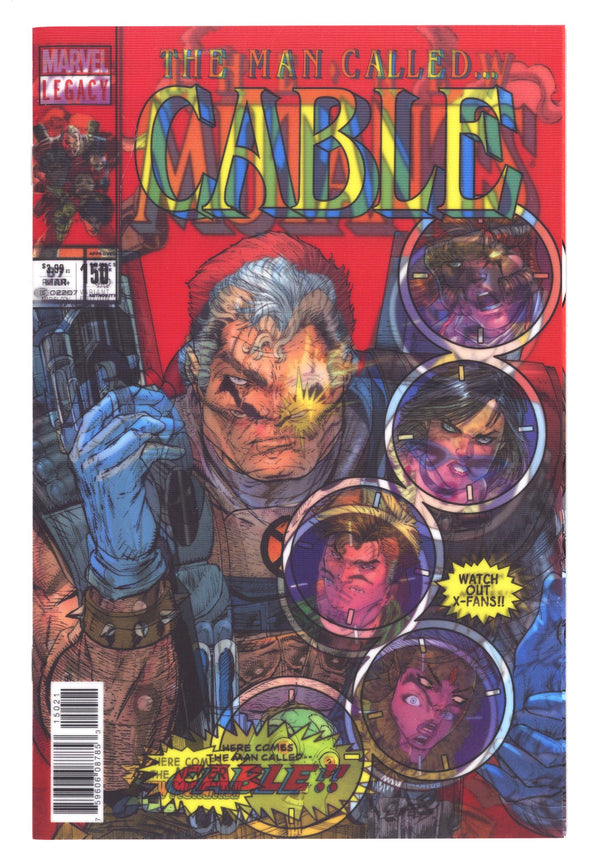 Cable Vol 3 150 High Grade (2017) Liefeld Lenticular Variant
