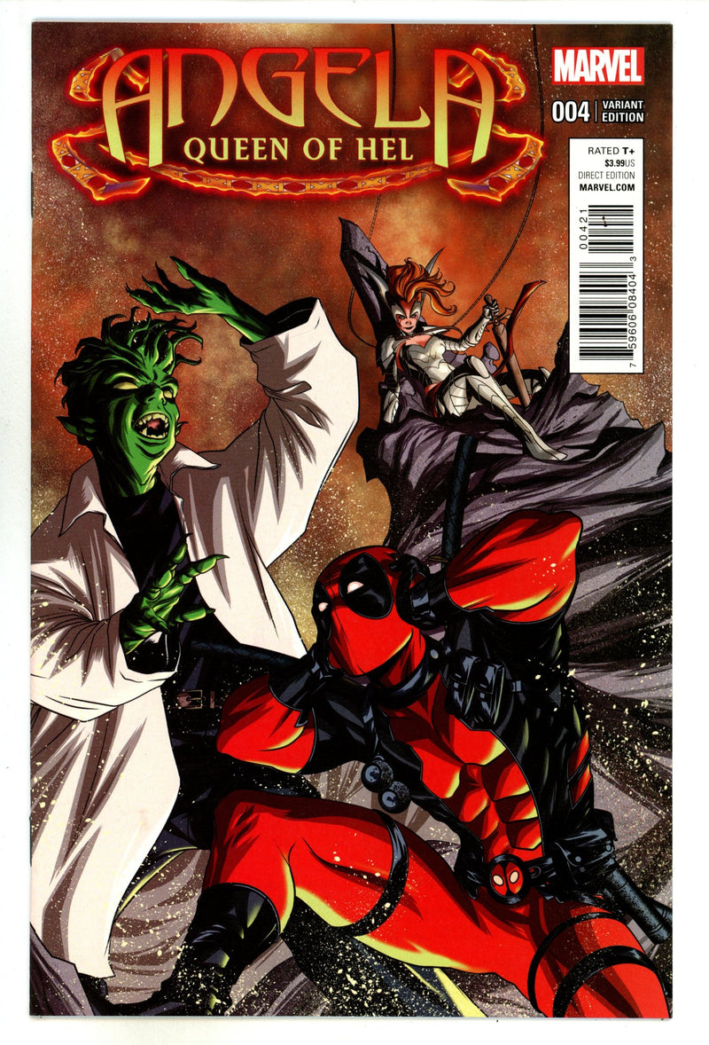 Angela: Queen of Hel 4 High Grade (2016) McKone Incentive Variant 