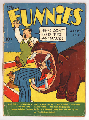 The Funnies 11 PR (0.5) 3 Panels Clipped (1937)