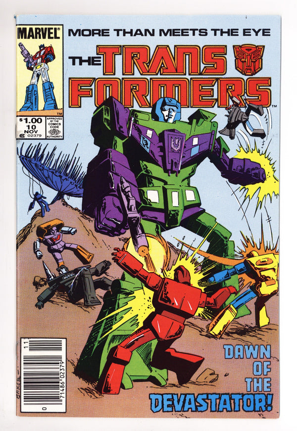 The Transformers 10 VF/NM (9.0) (1985) Canadian Price Variant