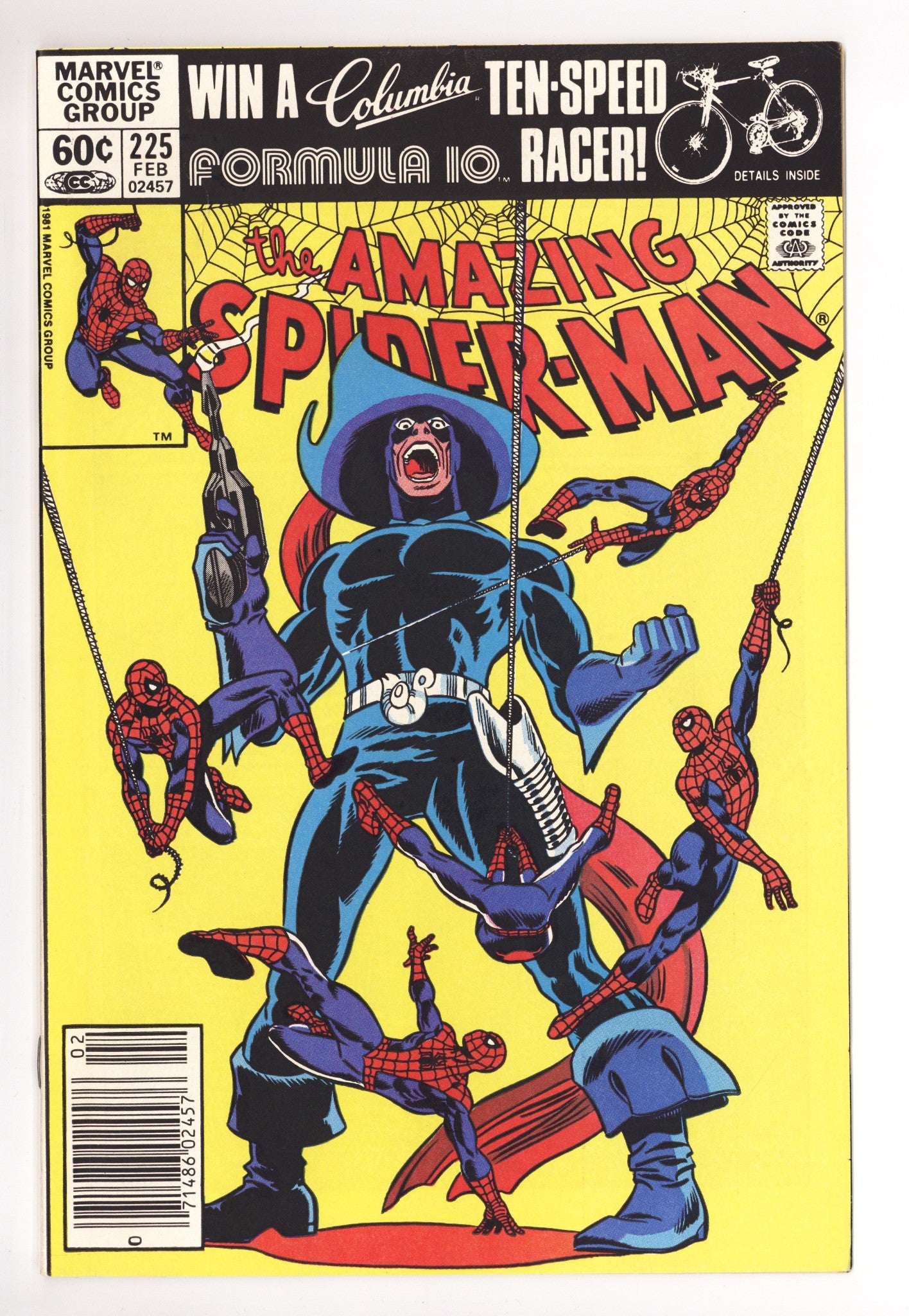 The Amazing Spider-Man Vol 1 225 Mid Grade (1982) Newsstand 
