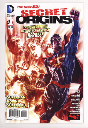 Secret Origins Vol 4 1 High Grade (2014)