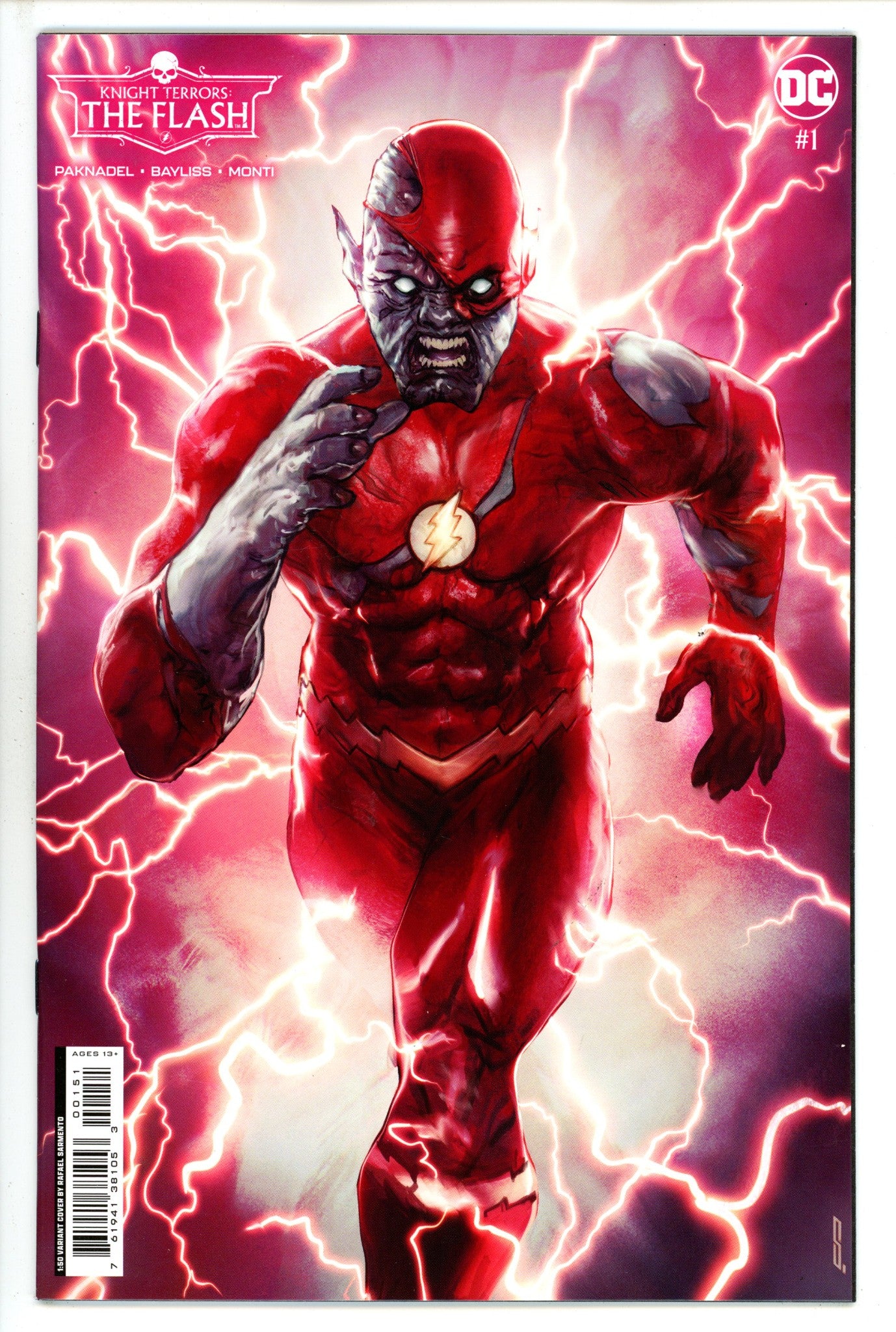 Knight Terrors Flash 1 Sarmento Incentive Variant NM- (2023)