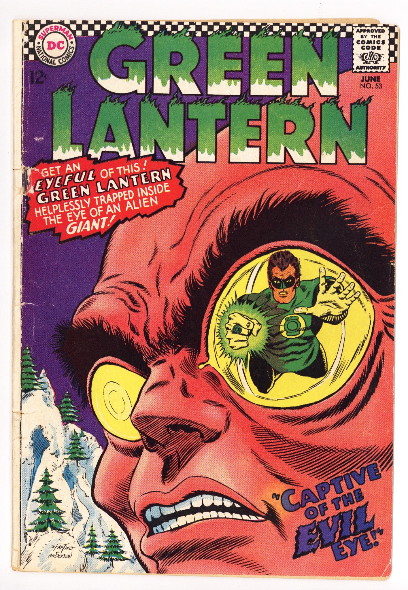 Green Lantern Vol 2 53 GD/VG (3.0) (1967) 