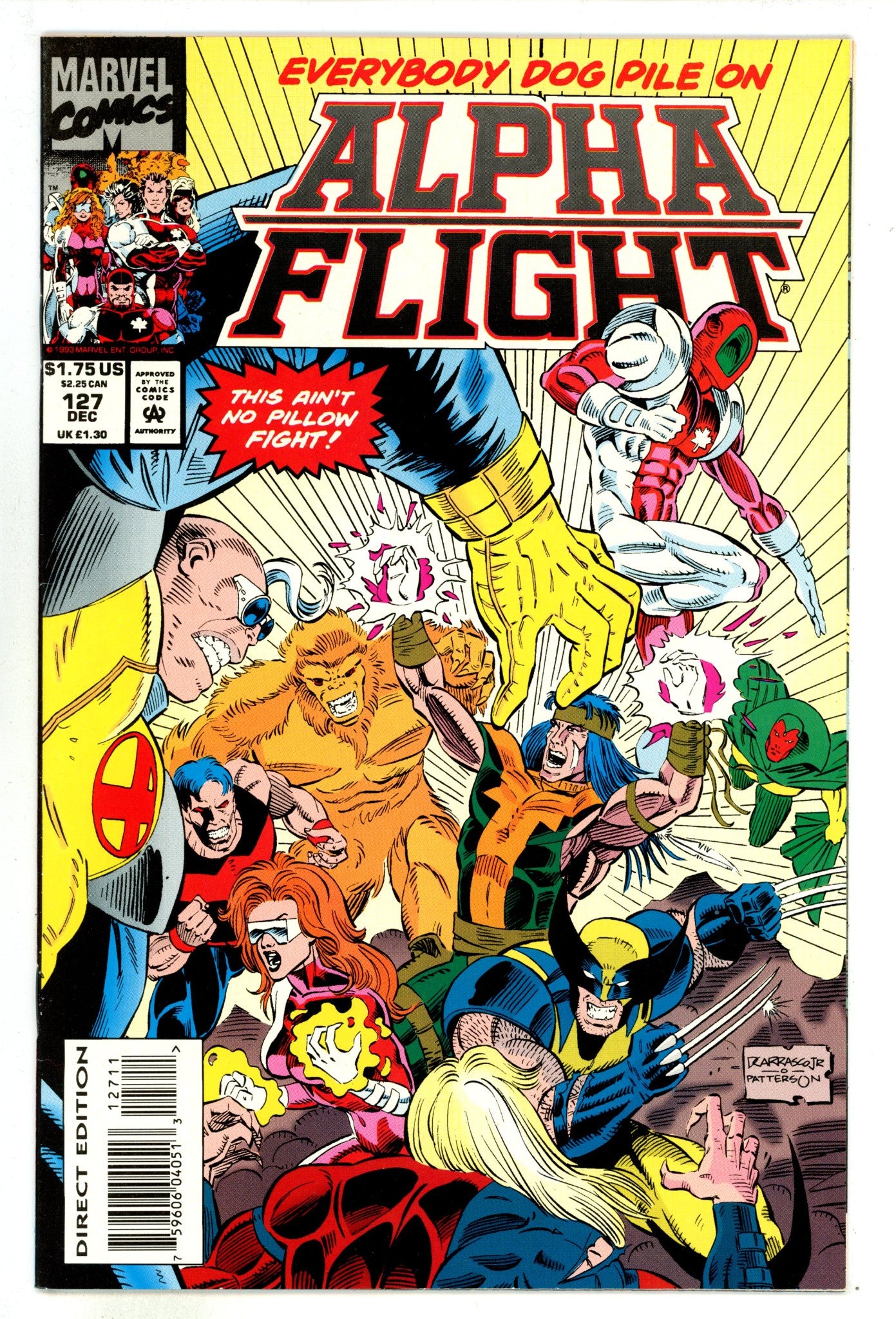 Alpha Flight Vol 1 127 High Grade (1993) 