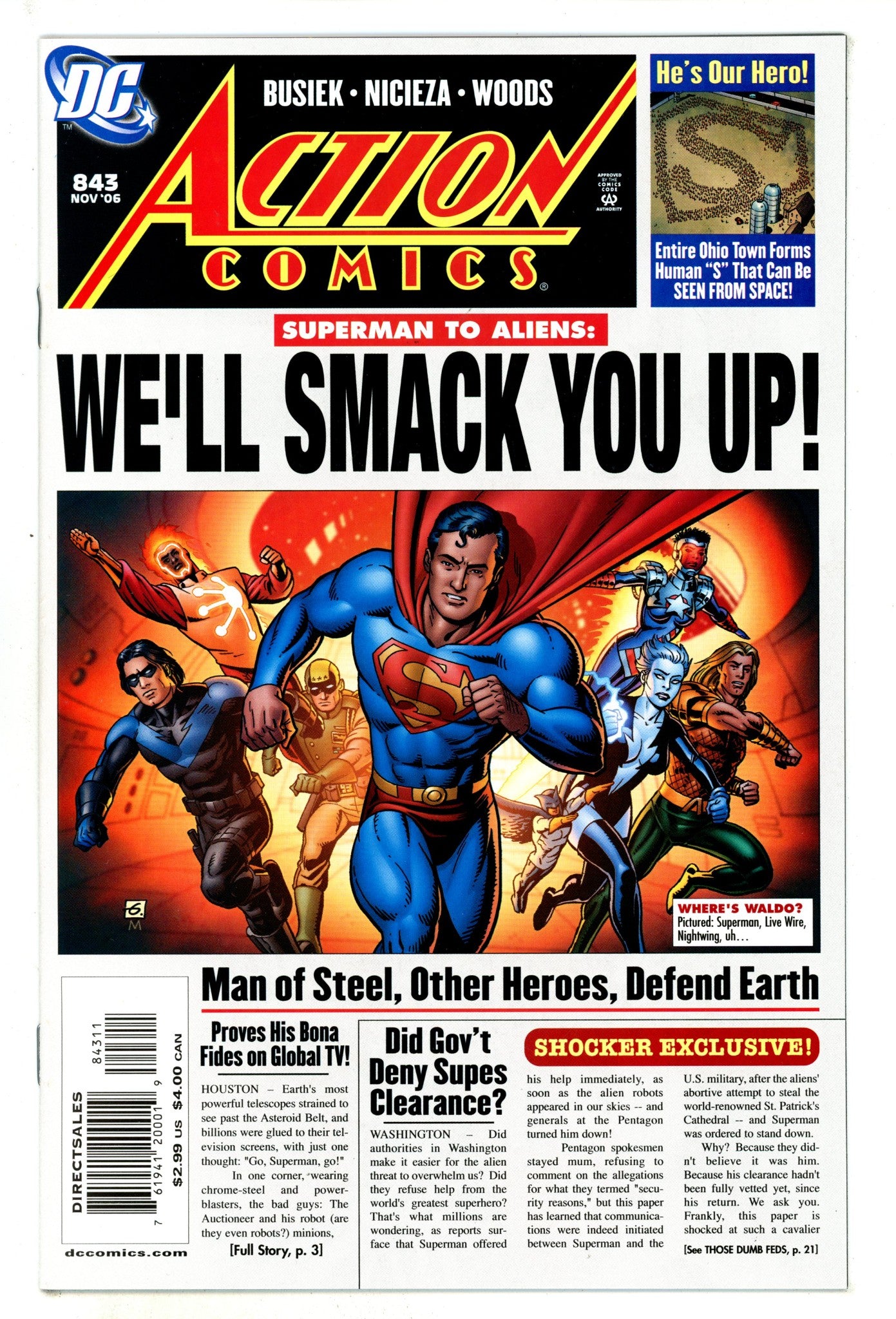 Action Comics Vol 1 843 High Grade (2006) 