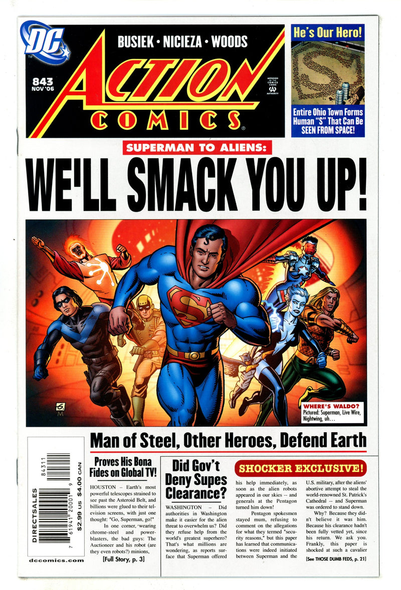 Action Comics Vol 1 843 High Grade (2006) 
