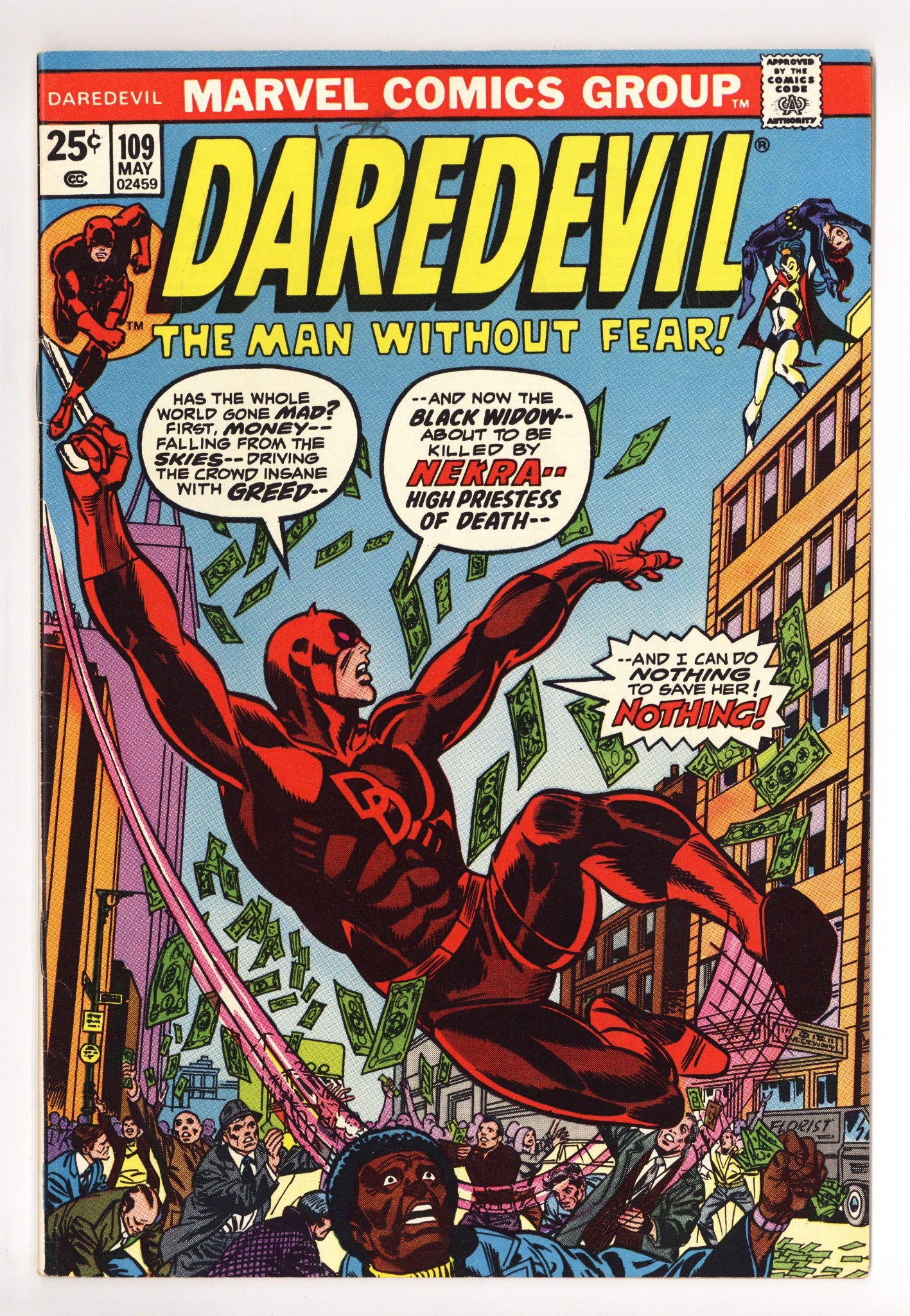 Daredevil Vol 1 109 FN (6.0) (1974) 