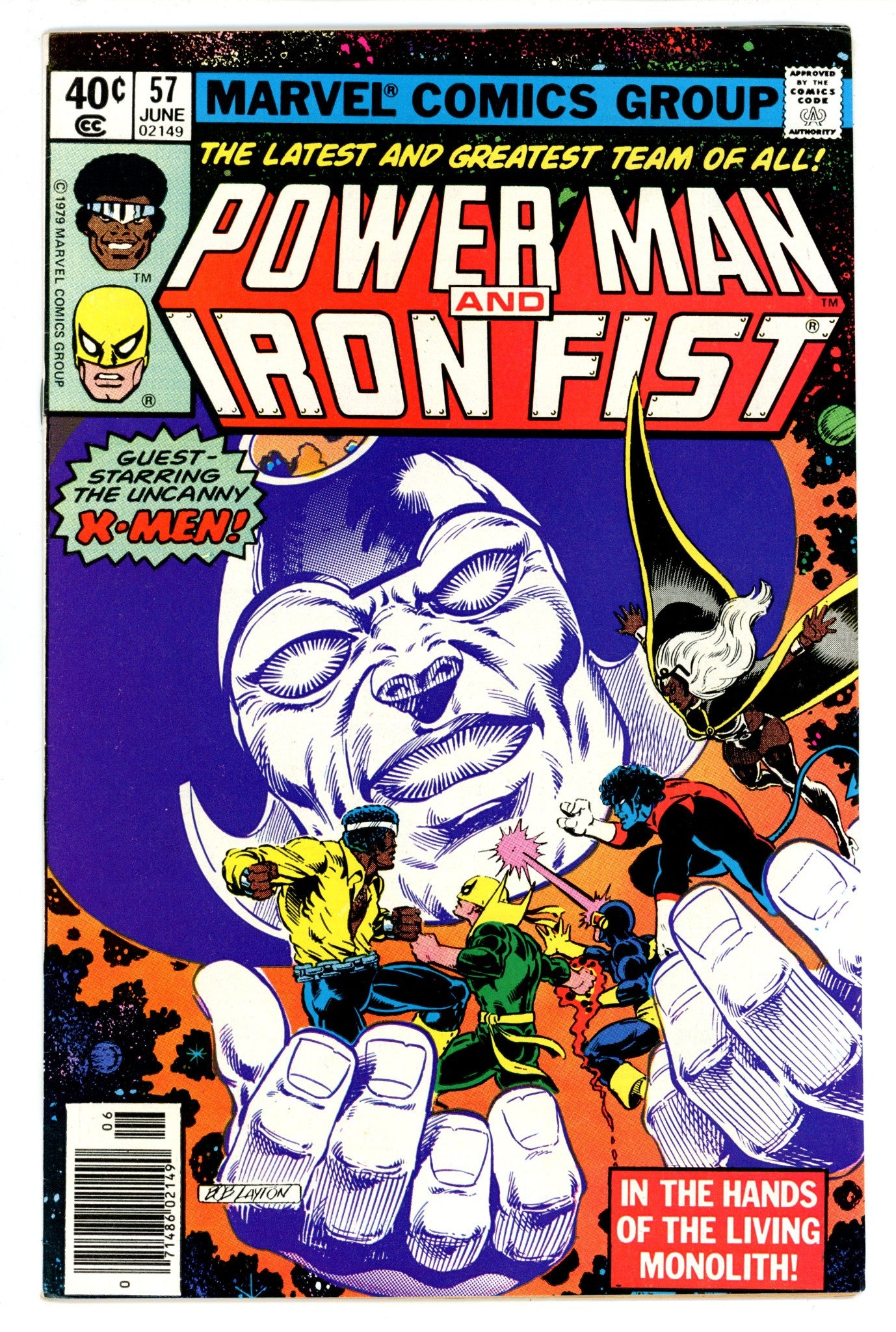 Power Man and Iron Fist Vol 1 57 VF- (7.5) (1979) Newsstand 