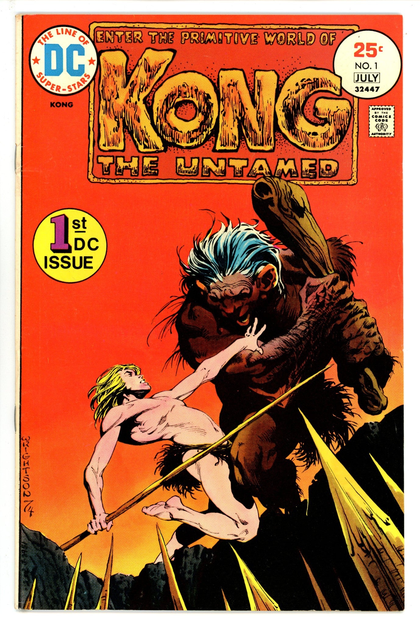 Kong the Untamed 1 FN/VF (1975)