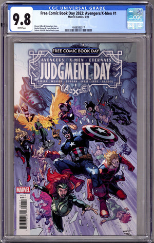 Free Comic Book Day 2022: Avengers / X-Men 1 CGC 9.8 (NM/M) (2022)