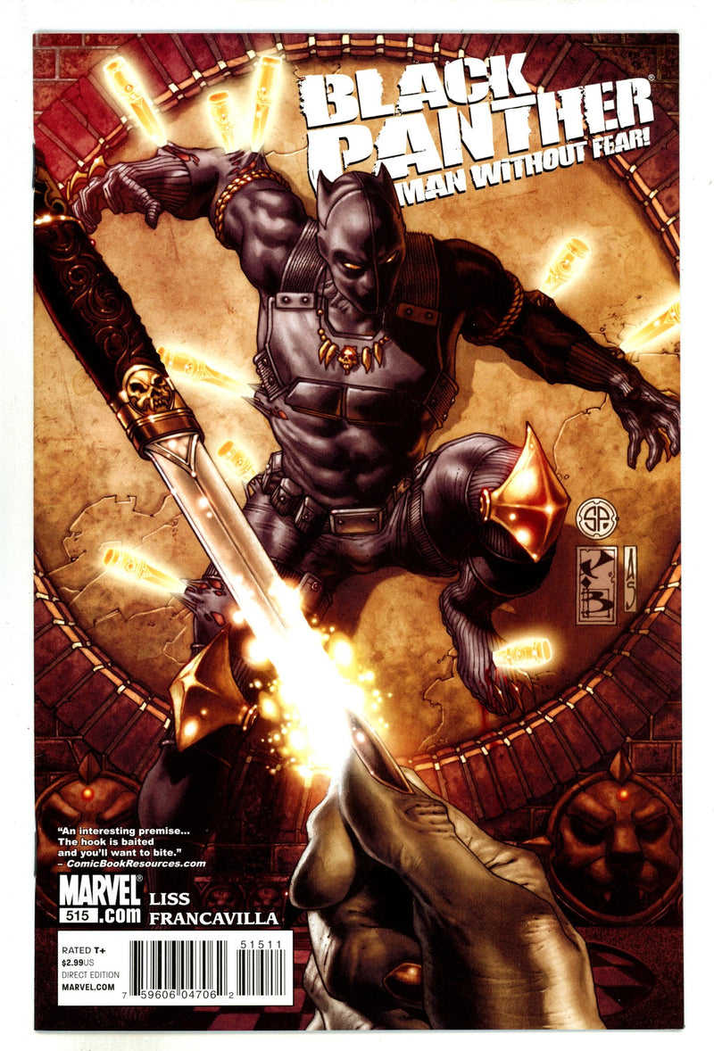 Black Panther: The Man without Fear 515 High Grade (2011) 