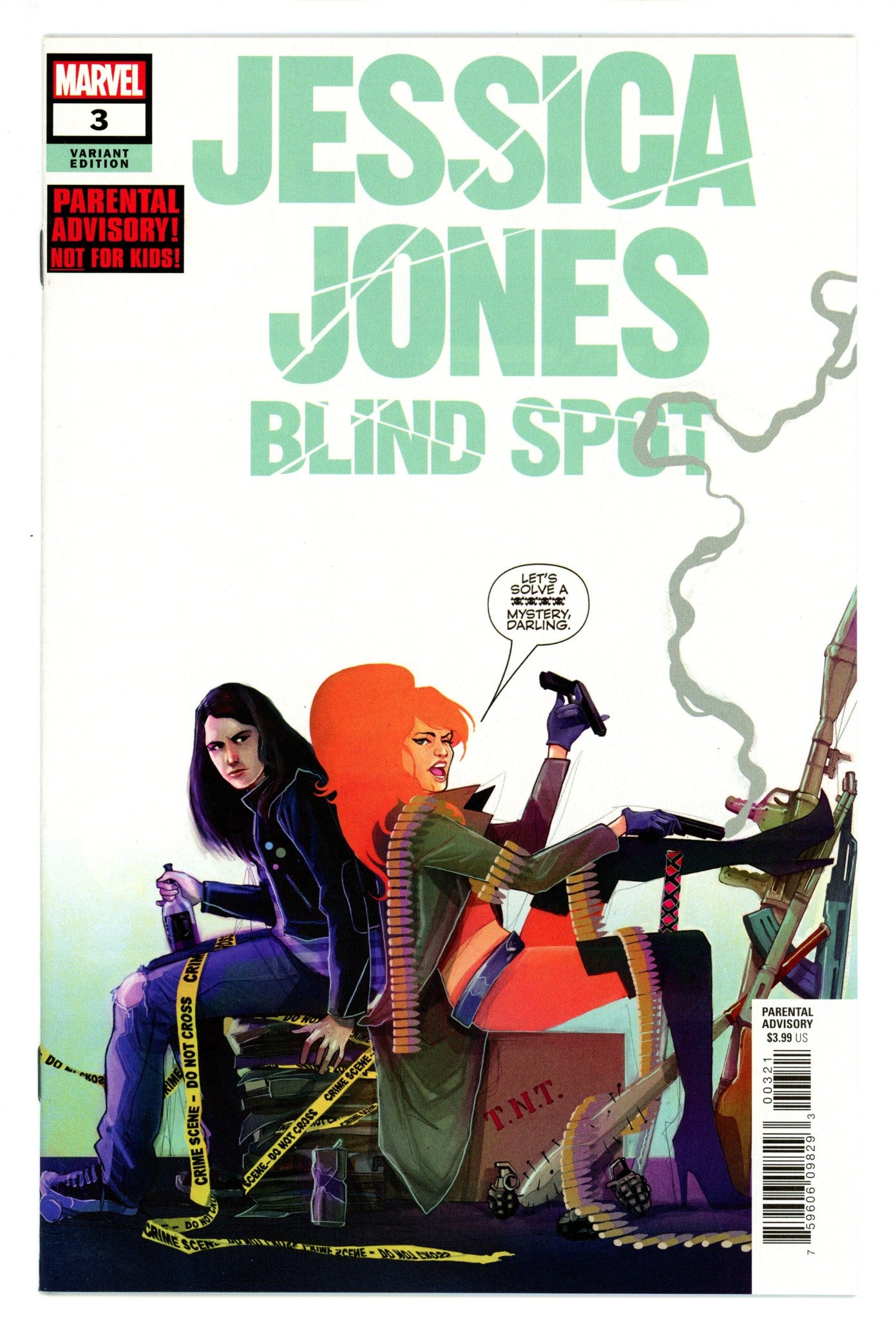 Jessica Jones: Blind Spot 3 NM- (9.2) (2020) Simmonds Variant 