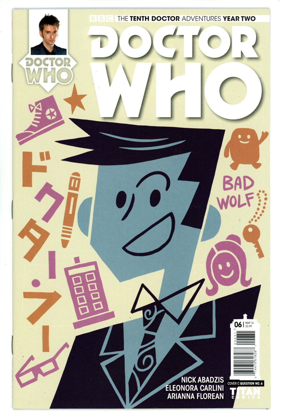 Doctor Who: The Tenth Doctor, Year Two 6 High Grade (2016) 6 Variant 