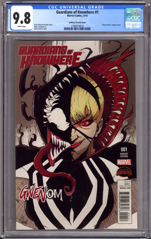 Guardians of Knowhere 1 CGC 9.8 (NM/M) (2015) Guillory Variant