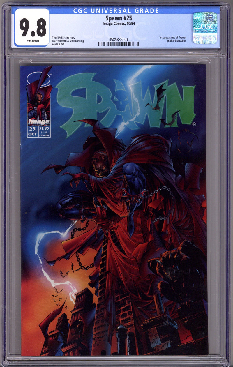 Spawn 25 CGC 9.8 (NM/M) (1994)