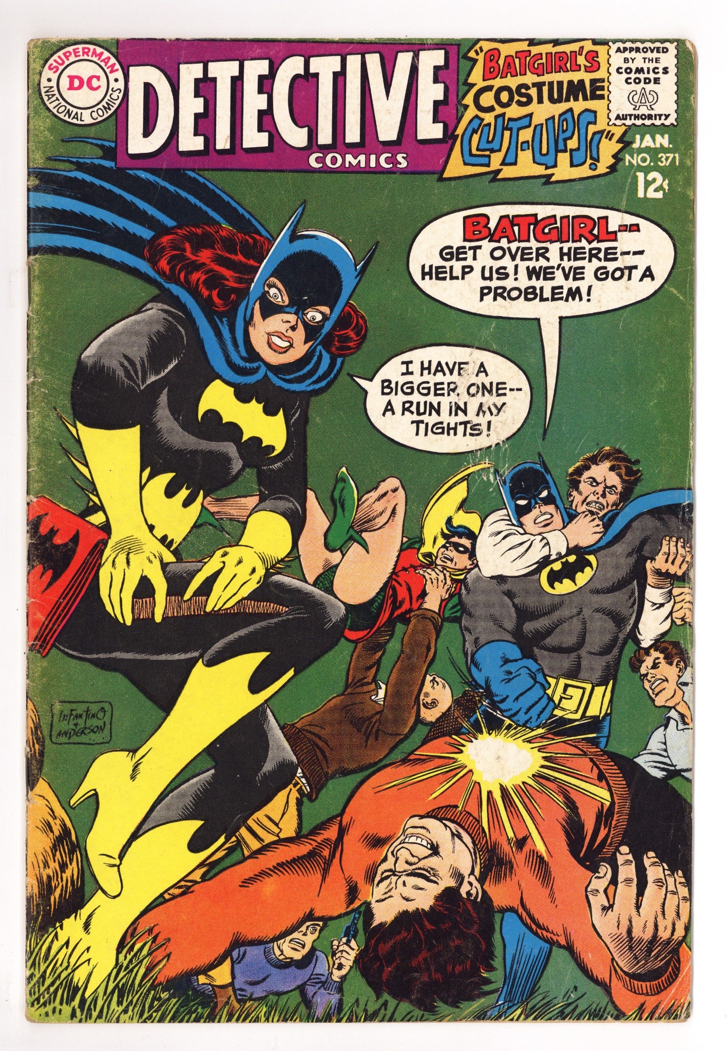 Detective Comics Vol 1 371 VG (4.0) (1968) 