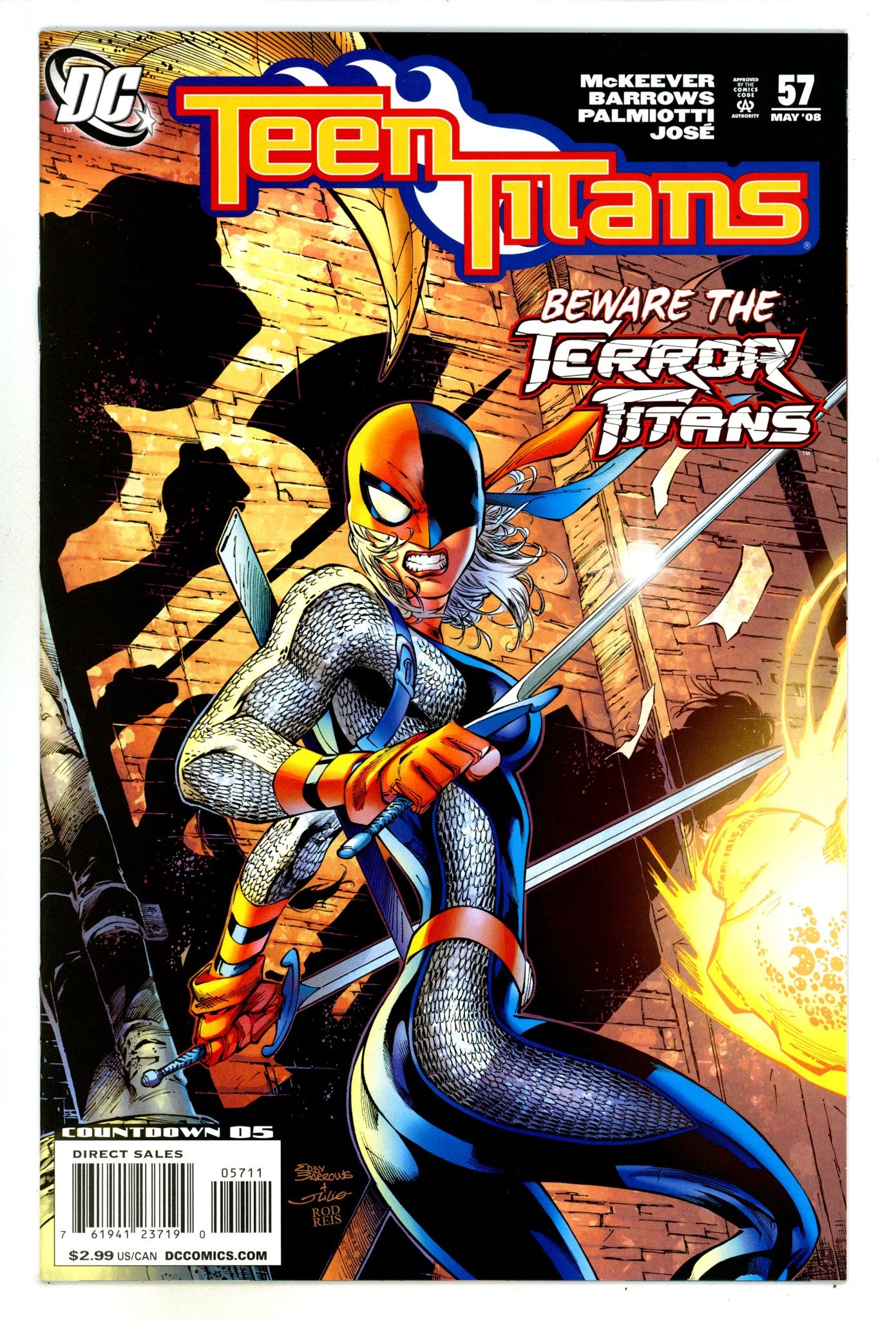 Teen Titans Vol 3 57 High Grade (2008) 