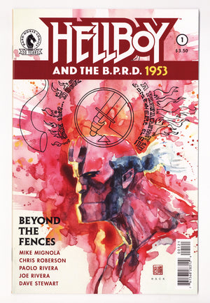 Hellboy and the B.P.R.D.: 1953 - Beyond the Fences   1  NM- (9.2)   (2016) Mack     Variant