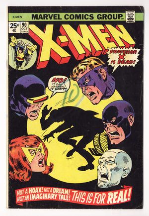 The X-Men Vol 1 90  VG (4.0) Colour Touch  (1974)
