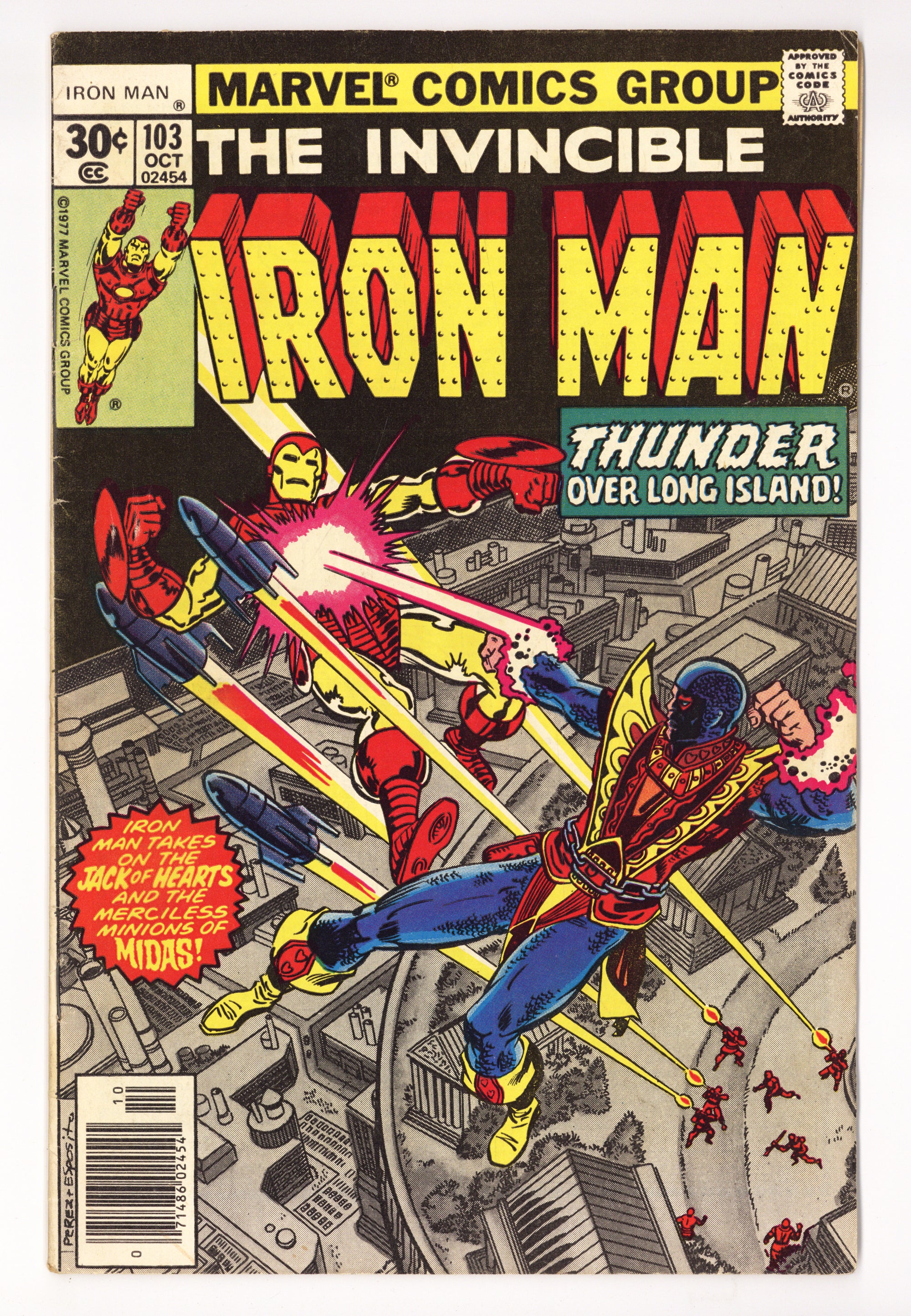 Iron Man Vol 1 103 Low Grade (1977) 