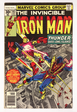 Iron Man Vol 1 103 Low Grade (1977)