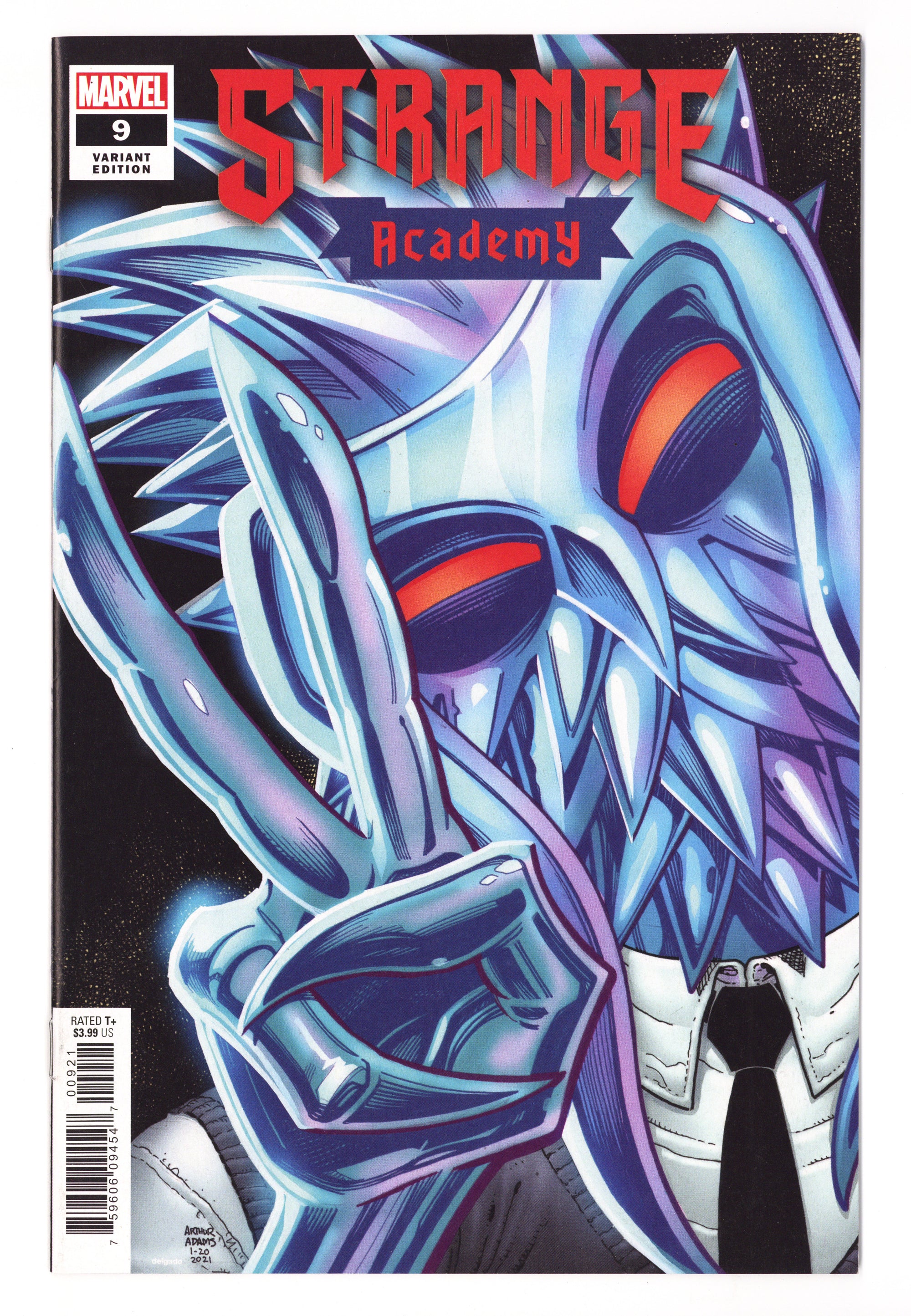 Strange Academy Vol 1 9 High Grade (2021) Adams Variant 