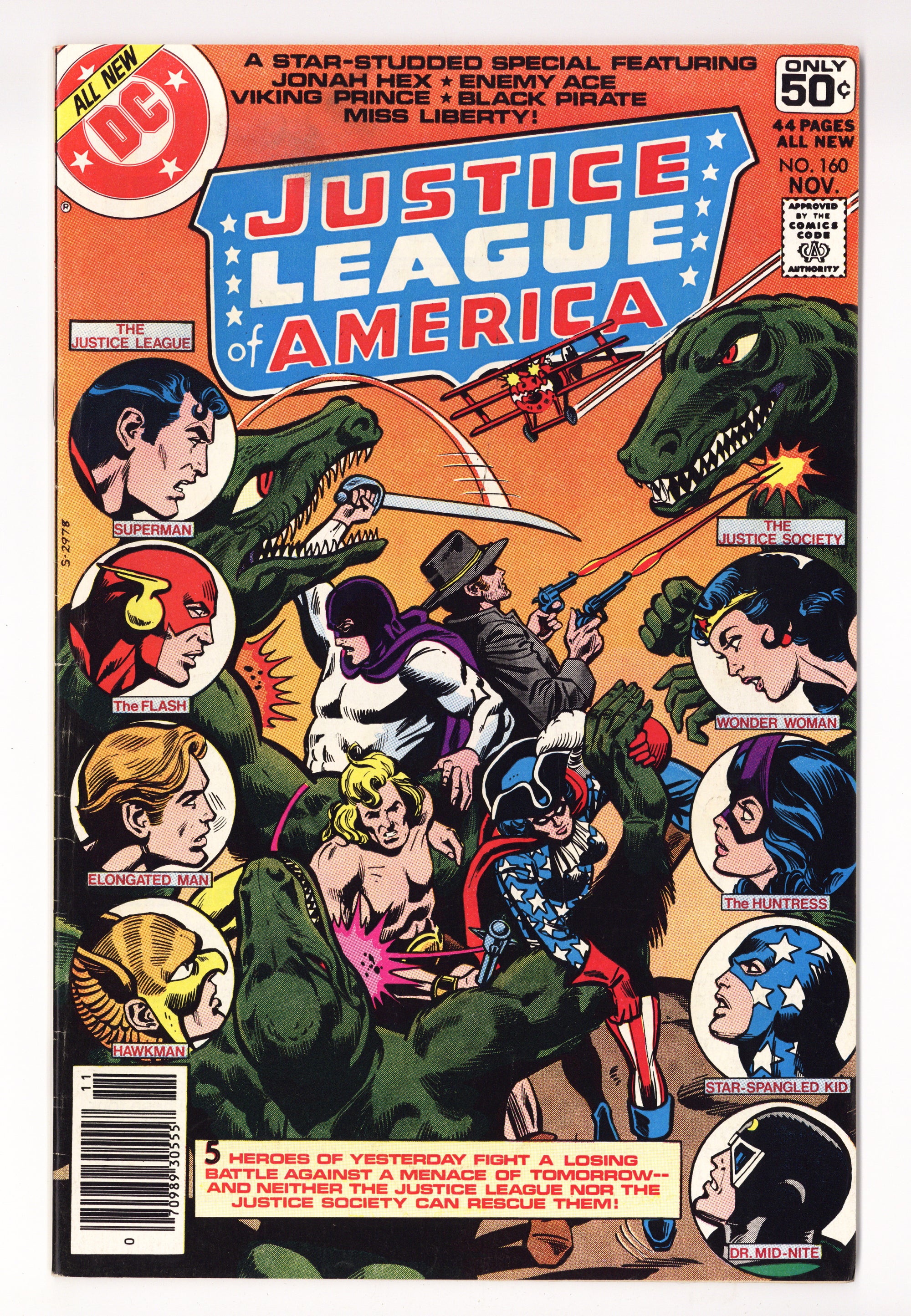 Justice League of America Vol 1 160 Mid Grade (1978) 