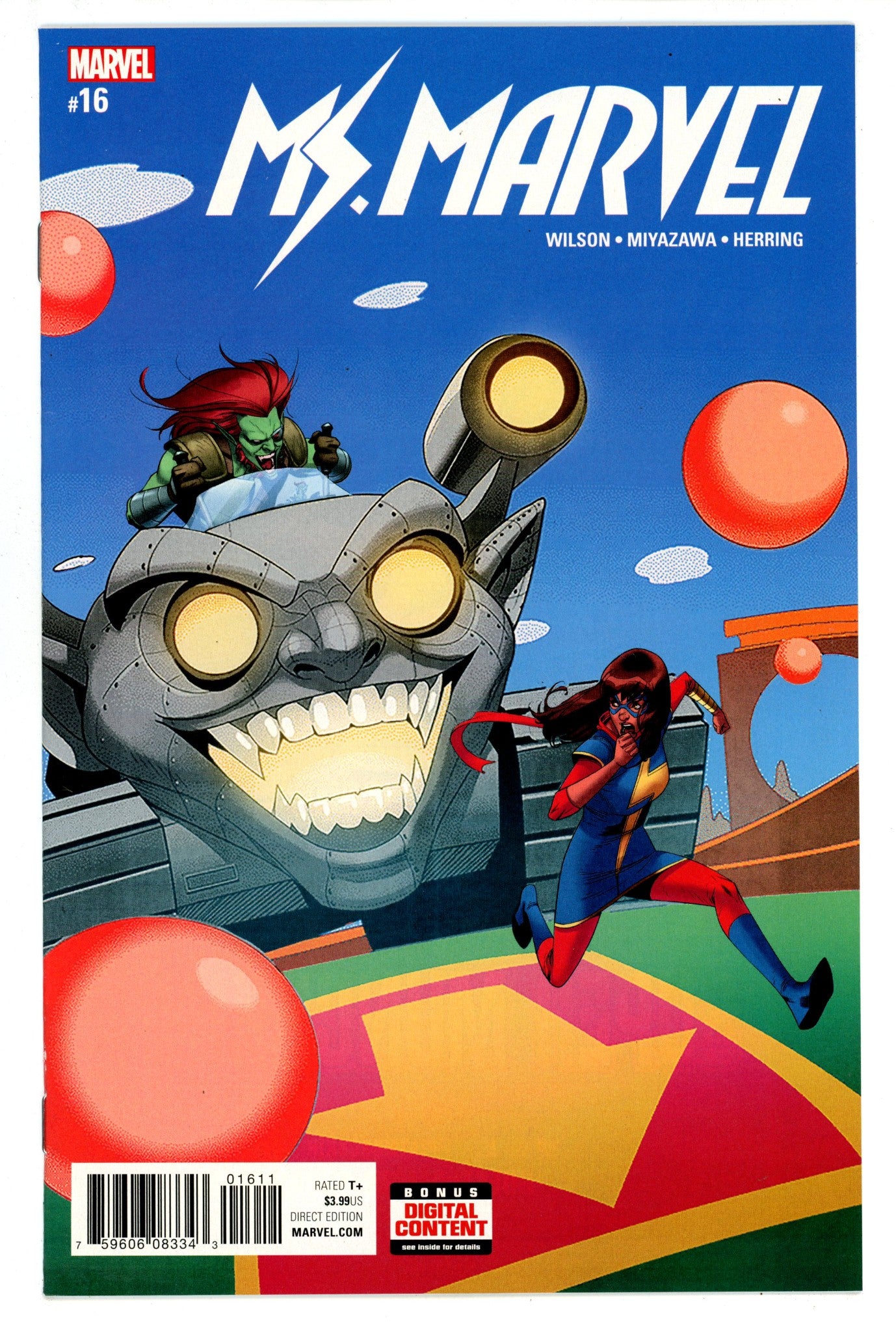 Ms. Marvel Vol 4 16 High Grade (2017) 