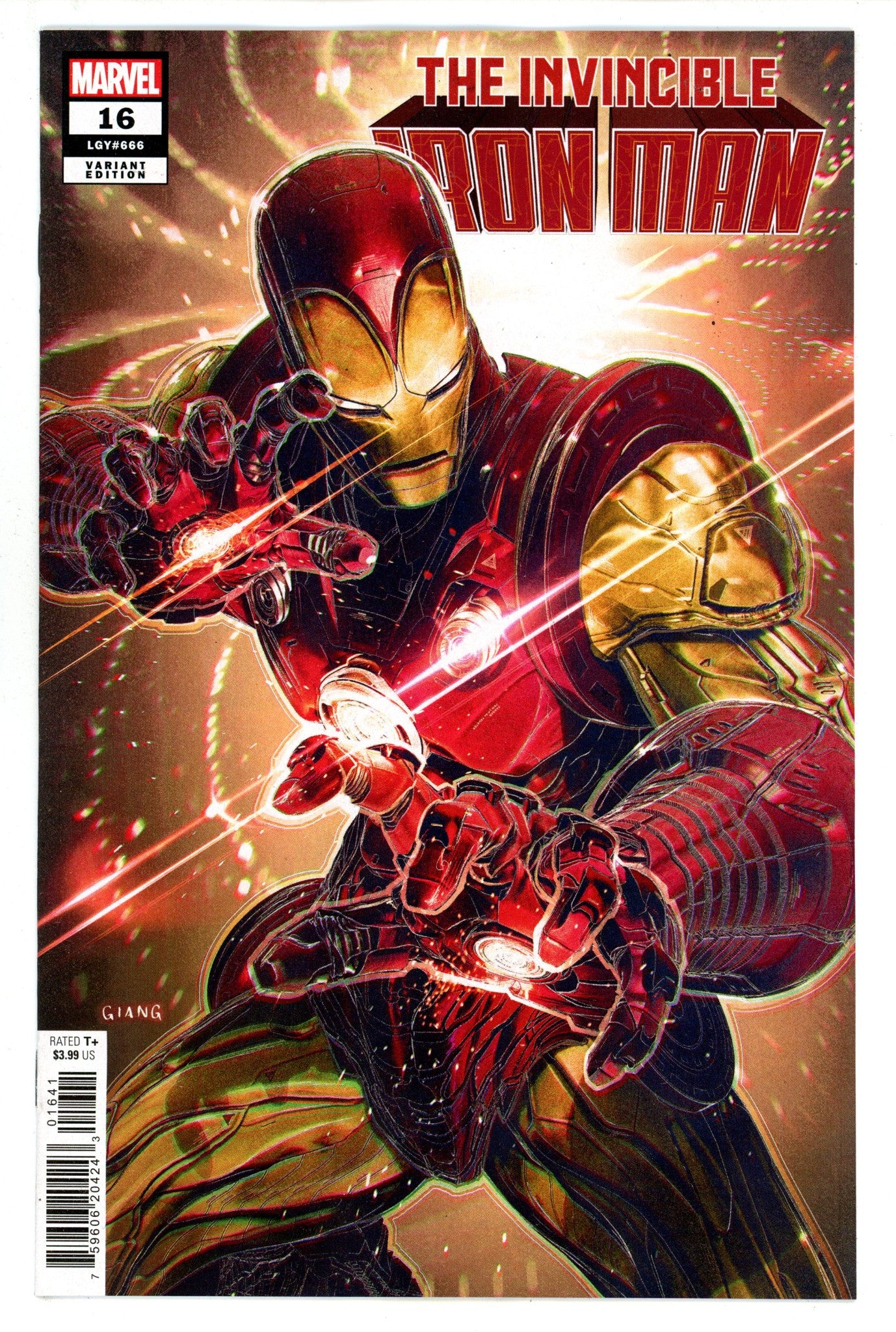Invincible Iron Man Vol 4 16 Giang Variant (2024)