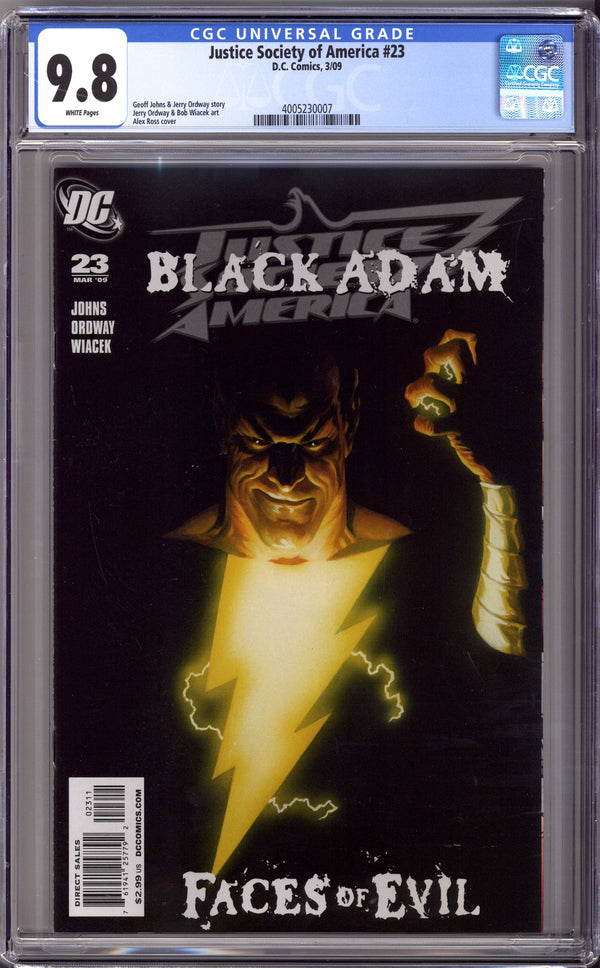 Justice Society of America Vol 3 23 CGC 9.8 (NM/M) (2009)