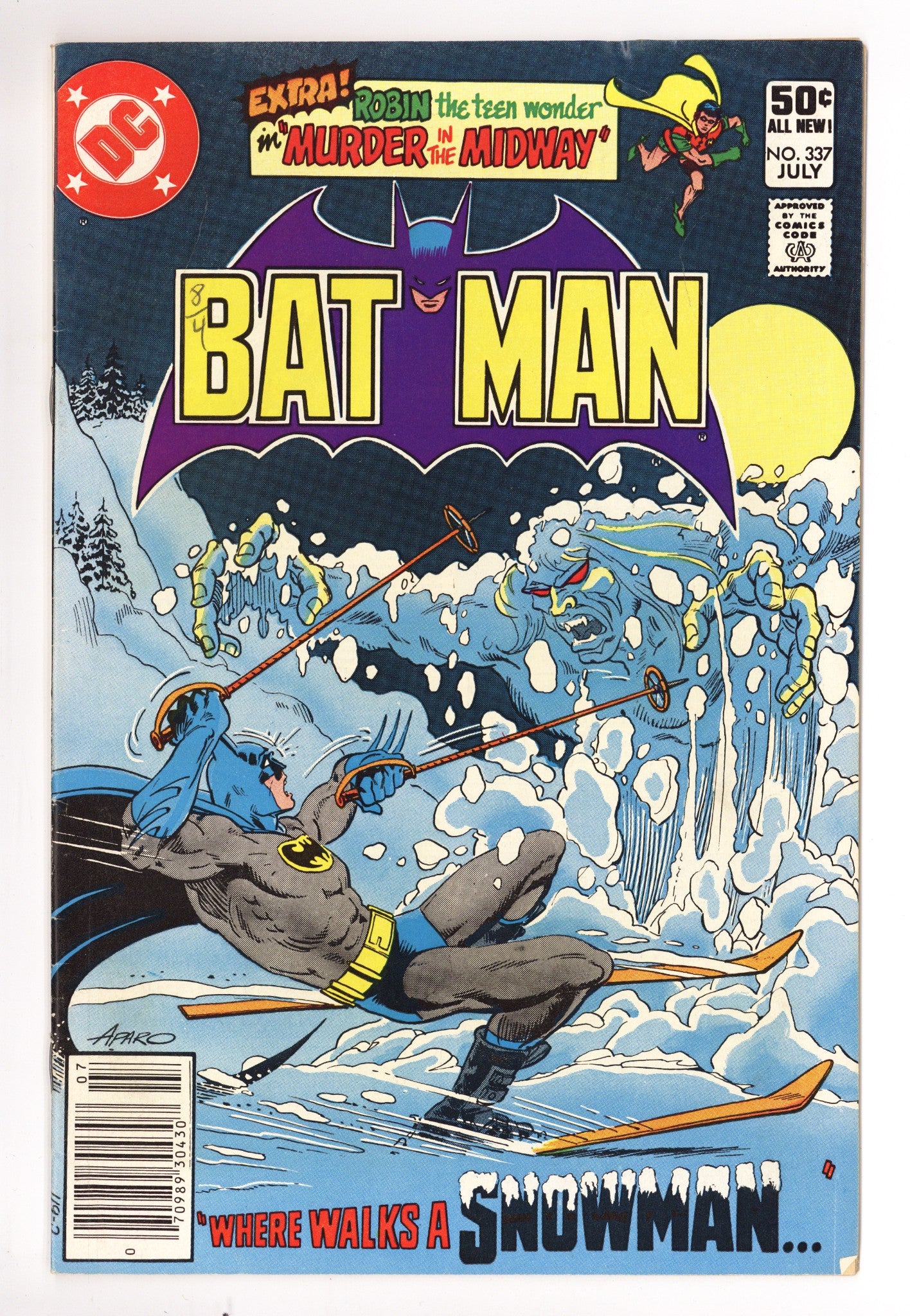 Batman Vol 1 337 Mid Grade (1981) Newsstand 