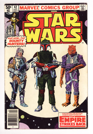Star Wars Vol 1 42 FN (6.0) (1980) Newsstand
